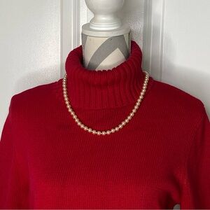 Vintage Champaign Color Pearl Necklace
